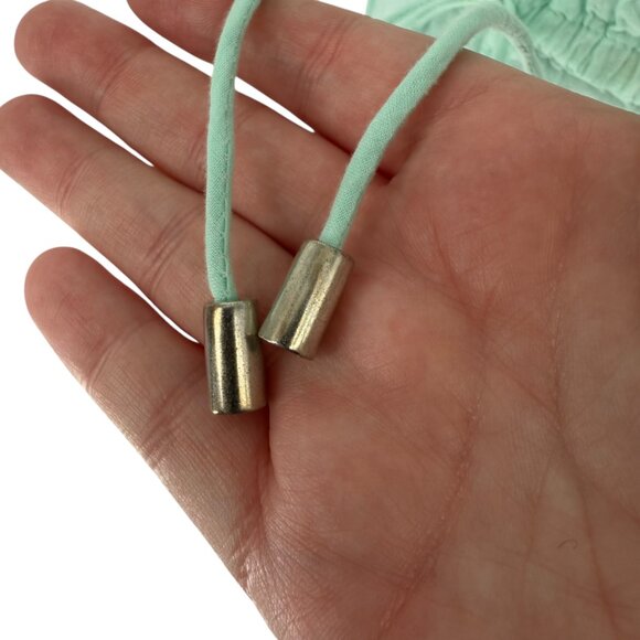 Cynthia Rowley Sz M Sequin Tie Waist Strapless Tube Dress Swim Cover Up Beachy - Picture 7 of 16